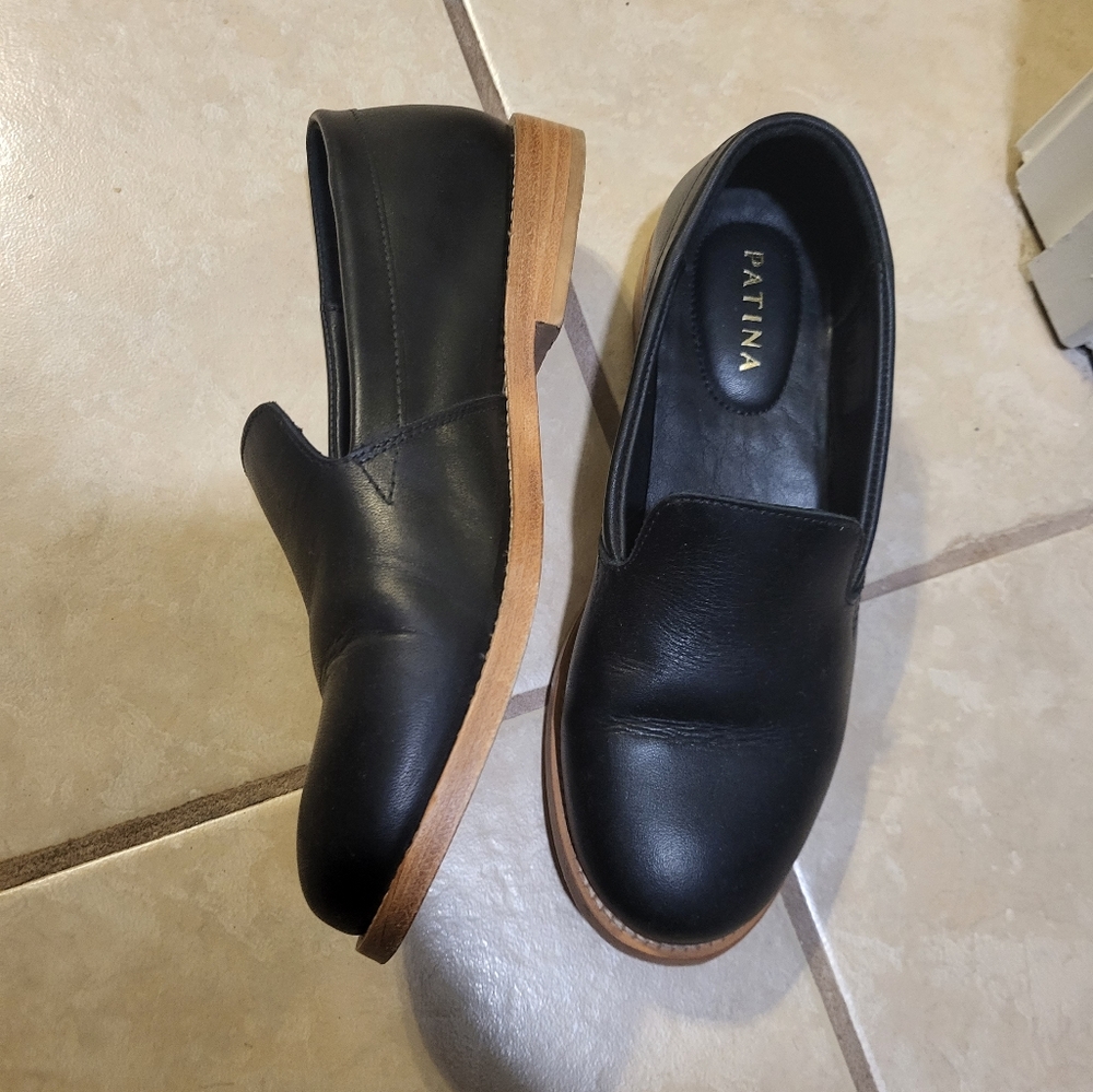 Patina Leather loafers